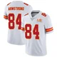 Men's Andrew Armstrong Kansas City Chiefs ＃84 Limited White Vapor Untouchable Super Bowl LIX Jersey
