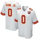 Men's Anthony Dunn Jr. Kansas City Chiefs ＃0 Game White Jersey