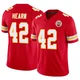Men's Azizi Hearn Kansas City Chiefs ＃42 Limited Red Vapor F.U.S.E. Jersey