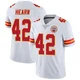 Men's Azizi Hearn Kansas City Chiefs ＃42 Limited White Vapor Untouchable Jersey