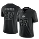 Men's Chamarri Conner Kansas City Chiefs ＃27 Limited Black Reflective Jersey