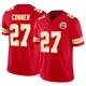 Men's Chamarri Conner Kansas City Chiefs ＃27 Limited Red Vapor F.U.S.E. Jersey