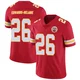 Men's Clyde Edwards-Helaire Kansas City Chiefs ＃26 Limited Red Team Color Vapor Untouchable Jersey