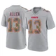 Men's Cyrus Allen Kansas City Chiefs ＃13 Game Gray Atmosphere Fashion Jersey