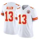 Men's Cyrus Allen Kansas City Chiefs ＃13 Limited White Vapor F.U.S.E. Jersey