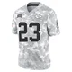 Men's Drue Tranquill Kansas City Chiefs ＃23 Limited Arctic Camo 2024 Salute to Service Jersey