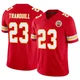 Men's Drue Tranquill Kansas City Chiefs ＃23 Limited Red Vapor F.U.S.E. Jersey