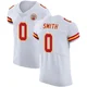 Men's EJ Smith Kansas City Chiefs ＃0 Elite White Vapor Untouchable Jersey