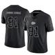 Men's Felix Anudike-Uzomah Kansas City Chiefs ＃91 Limited Black Reflective Jersey