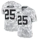 Men's Glendon Miller Kansas City Chiefs ＃25 Limited Arctic Camo 2024 Salute to Service Jersey