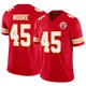 Men's Isaiah Moore Kansas City Chiefs ＃45 Limited Red Vapor F.U.S.E. Jersey
