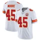Men's Isaiah Moore Kansas City Chiefs ＃45 Limited White Vapor Untouchable Jersey