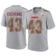Men's Jack Cochrane Kansas City Chiefs ＃43 Game Gray Atmosphere Fashion Super Bowl LIX Jersey