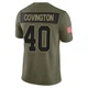 Men's Jacobe Covington Kansas City Chiefs ＃40 Limited Olive 2025 Salute to Service Jersey