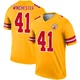 Men's James Winchester Kansas City Chiefs ＃41 Legend Gold Inverted Jersey