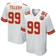 Men's Jerry Tillery Kansas City Chiefs ＃99 Game White Jersey