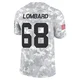 Men's Joey Lombard Kansas City Chiefs ＃68 Limited Arctic Camo 2024 Salute to Service Jersey