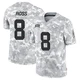 Men's Justyn Ross Kansas City Chiefs ＃8 Limited Arctic Camo 2024 Salute to Service Jersey