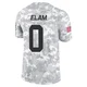Men's Kaiir Elam Kansas City Chiefs ＃0 Limited Arctic Camo 2024 Salute to Service Jersey