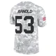 Men's Kam Arnold Kansas City Chiefs ＃53 Limited Arctic Camo 2024 Salute to Service Jersey