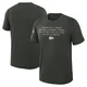 Men's Kansas City Chiefs Green Dark 2025 Salute to Service Sideline Slub T-Shirt