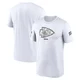Men's Kansas City Chiefs Legend White 2024 Salute To Service Performance T-Shirt