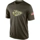 Men's Kansas City Chiefs Olive Salute To Service KO Performance Dri-FIT T-Shirt