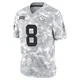 Men's Key'Shawn Smith Kansas City Chiefs ＃8 Limited Arctic Camo 2024 Salute to Service Jersey
