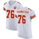 Men's Kingsley Suamataia Kansas City Chiefs ＃76 Elite White Vapor Untouchable Jersey