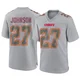 Men's Larry Johnson Kansas City Chiefs ＃27 Game Gray Atmosphere Fashion Jersey