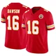 Men's Len Dawson Kansas City Chiefs ＃16 Limited Red Vapor F.U.S.E. Jersey