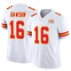 Men's Len Dawson Kansas City Chiefs ＃16 Limited White Vapor F.U.S.E. Super Bowl LIX Jersey