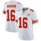 Men's Len Dawson Kansas City Chiefs ＃16 Limited White Vapor Untouchable Super Bowl LIX Jersey