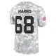 Men's Marcus Harris Kansas City Chiefs ＃68 Limited Arctic Camo 2024 Salute to Service Jersey