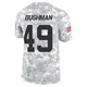 Men's Matt Bushman Kansas City Chiefs ＃49 Limited Arctic Camo 2024 Salute to Service Jersey