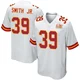 Men's Melvin Smith Jr. Kansas City Chiefs ＃39 Game White Super Bowl LIX Jersey