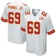 Men's Mike Pennel Jr. Kansas City Chiefs ＃69 Game White Super Bowl LIX Jersey
