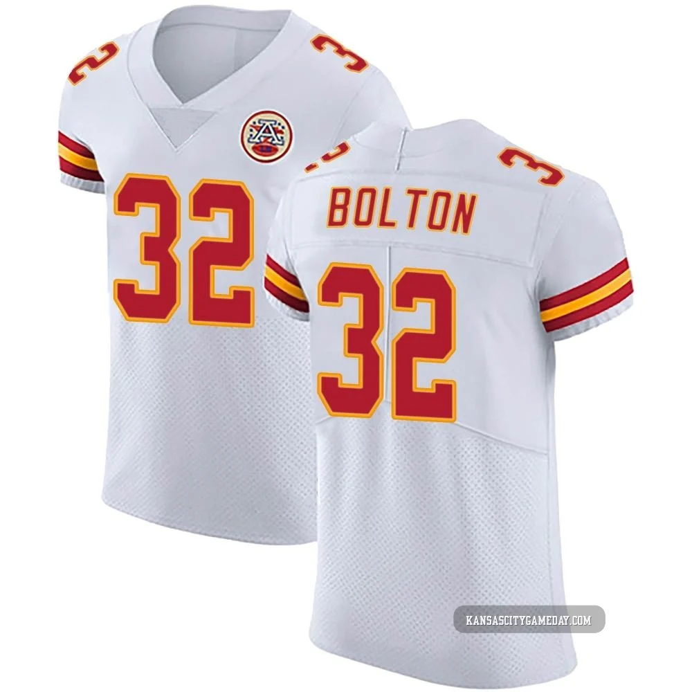 Men's Nick Bolton Kansas City Chiefs ＃32 Elite White Vapor Untouchable Jersey
