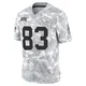 Men's Noah Gray Kansas City Chiefs ＃83 Limited Arctic Camo 2024 Salute to Service Jersey