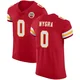Men's Pete Nygra Kansas City Chiefs ＃0 Elite Red Team Color Vapor Untouchable Jersey