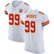 Men's Peter Woods Kansas City Chiefs ＃99 Elite White Vapor Untouchable Jersey