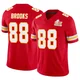 Men's Phillip Brooks Kansas City Chiefs ＃88 Limited Red Vapor F.U.S.E. Super Bowl LIX Jersey