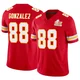 Men's Tony Gonzalez Kansas City Chiefs ＃88 Limited Red Vapor F.U.S.E. Super Bowl LIX Jersey