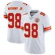 Men's Vincent Anthony Jr. Kansas City Chiefs ＃98 Limited White Vapor Untouchable Jersey