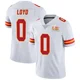 Men's Xavier Loyd Kansas City Chiefs ＃0 Limited White Vapor Untouchable Super Bowl LIX Jersey