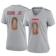 Women's Anthony Dunn Jr. Kansas City Chiefs ＃0 Game Gray Atmosphere Fashion Jersey