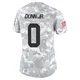 Women's Anthony Dunn Jr. Kansas City Chiefs ＃0 Limited Arctic Camo 2024 Salute to Service Jersey