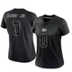 Women's Anthony Dunn Jr. Kansas City Chiefs ＃0 Limited Black Reflective Jersey