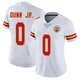 Women's Anthony Dunn Jr. Kansas City Chiefs ＃0 Limited White Vapor Untouchable Jersey