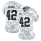 Women's Azizi Hearn Kansas City Chiefs ＃42 Limited Arctic Camo 2024 Salute to Service Jersey